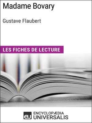 cover image of Madame Bovary de Gustave Flaubert